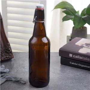 Amber Swing Top Beer Botles