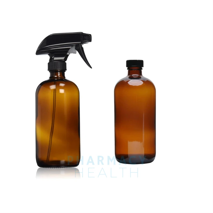 Κεχριμπάρι γυάλινο μπουκάλι 500 ml